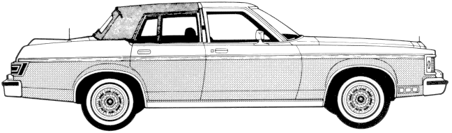 Кола Lincoln Versailles 1979