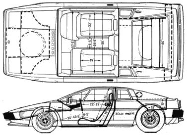 Bil Lotus Esprit HC 1987