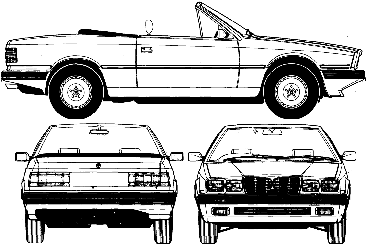 Auto  Maserati Biturbo Spyder 1992