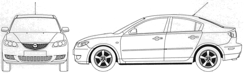 Кола Mazda 3 Sedan
