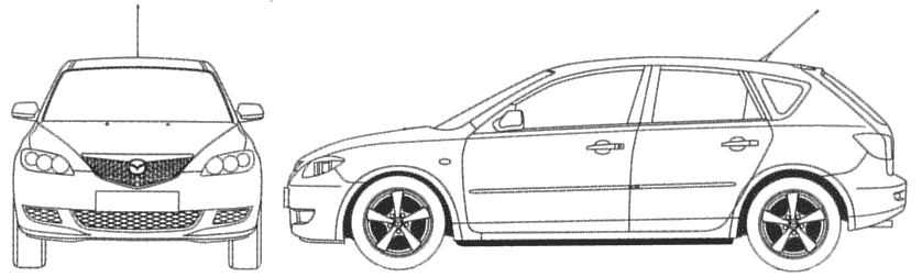 Кола Mazda 3 Sport
