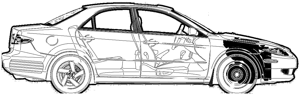 Bil Mazda 6 S 2003