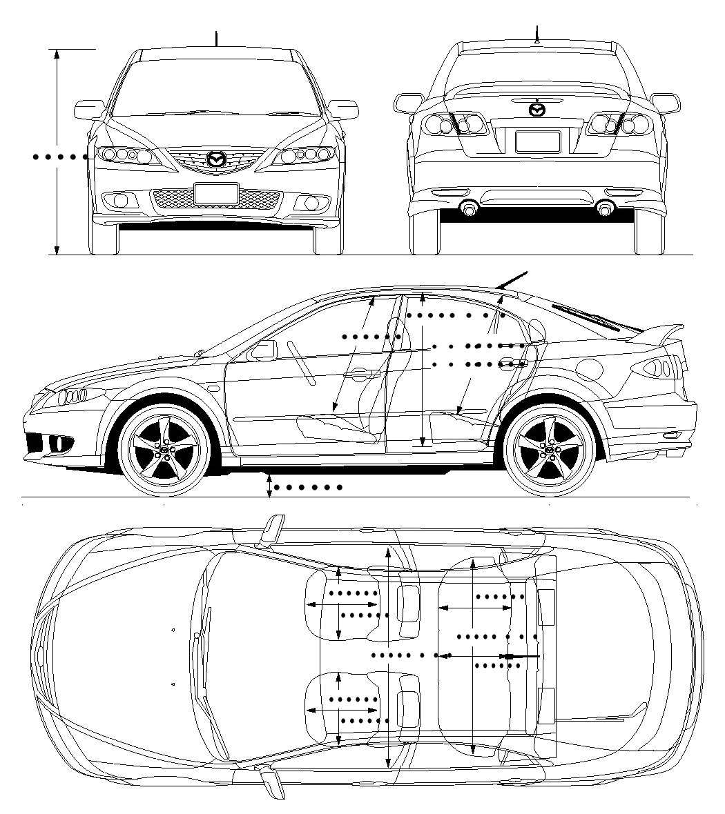 Bil Mazda 6 Sport