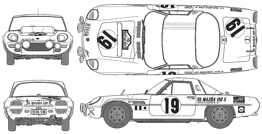 Bil Mazda Cosmo L10 B