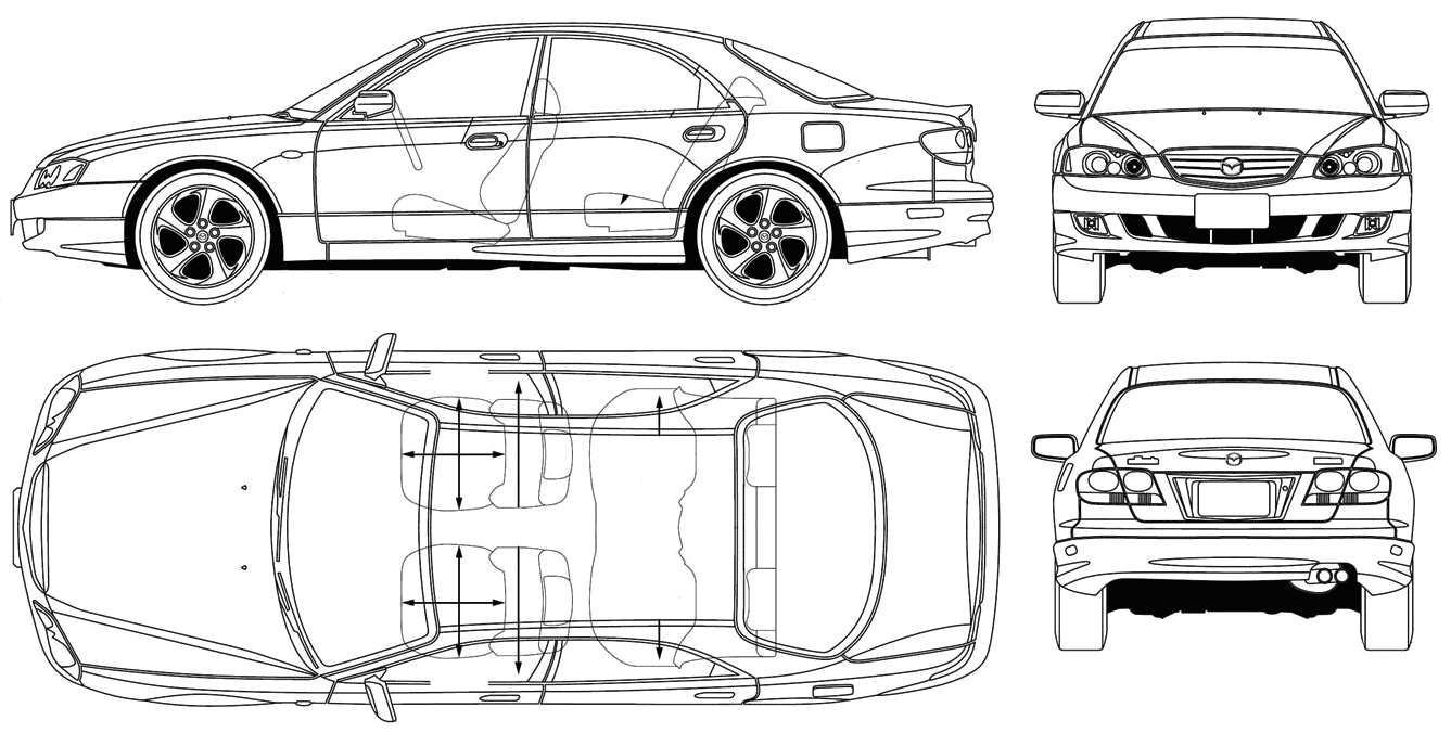 Bil Mazda Millenia Xedos 9
