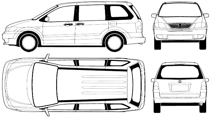 Bil Mazda MPV 2003