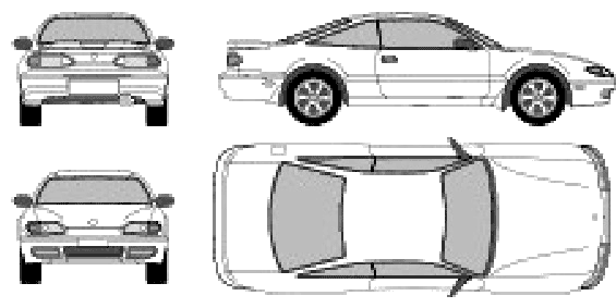 Bil Mazda MX6 (1998)
