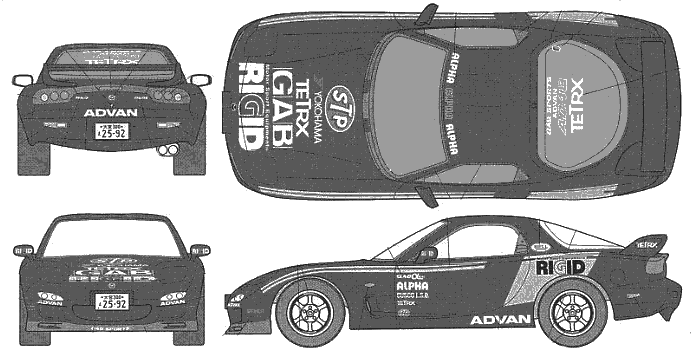 Кола Mazda RX-7