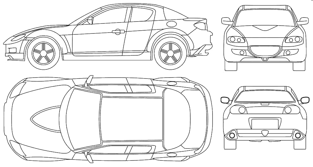 Bil Mazda RX-8 2004