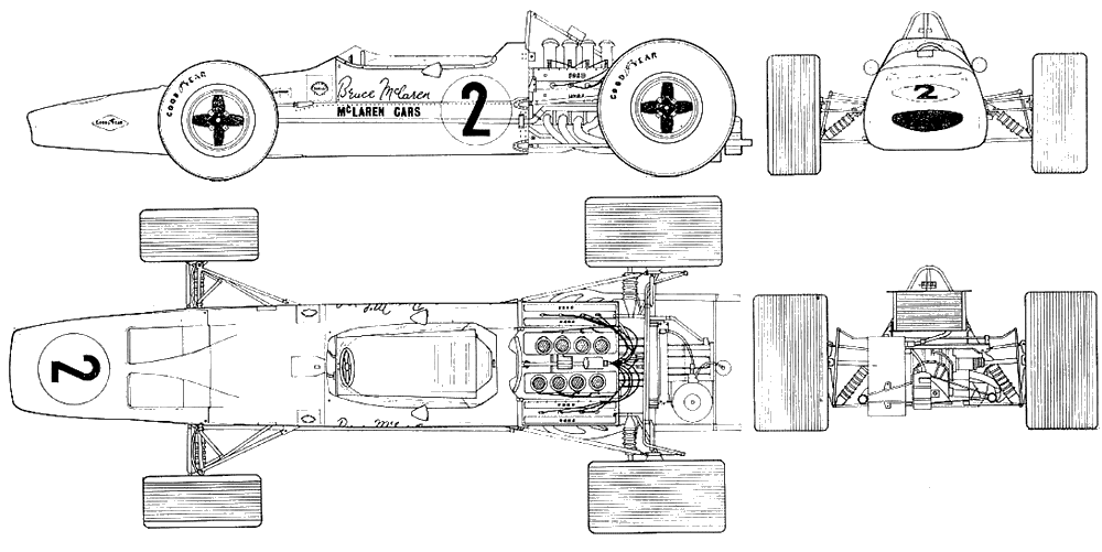 Кола McLaren M7A
