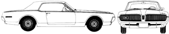 Auto  Mercury Cougar 1967
