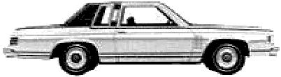 Bil Mercury Marquis 2-Door Sedan 1979