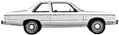 Bil Mercury Zephyr 2-Door Sedan 1979