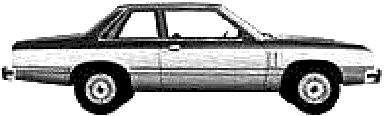 Bil Mercury Zephyr 2-Door Sedan Turbo 1980