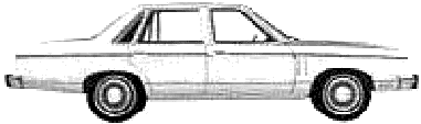Auto  Mercury Zephyr Ghia 4-Door Sedan 1979