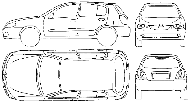 Bil Nissan Almera 5-Door 2005