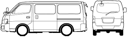 Bil Nissan Caravan E25 2003