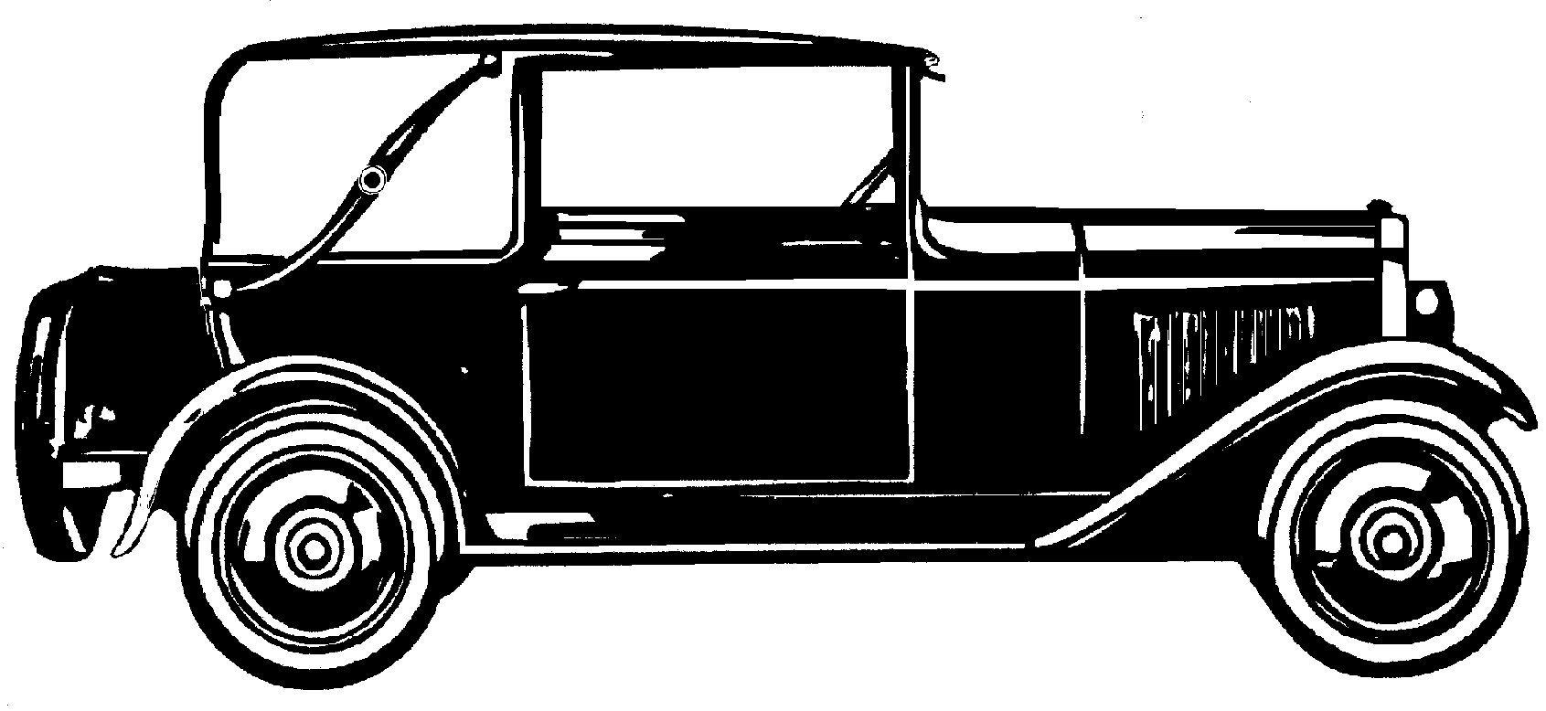 Bil NSU Cabriolet 7-34 1928