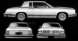 Bil Oldsmobile Cutlass Supreme Brougham Coupe 1979