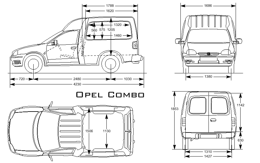 Кола Opel Combo