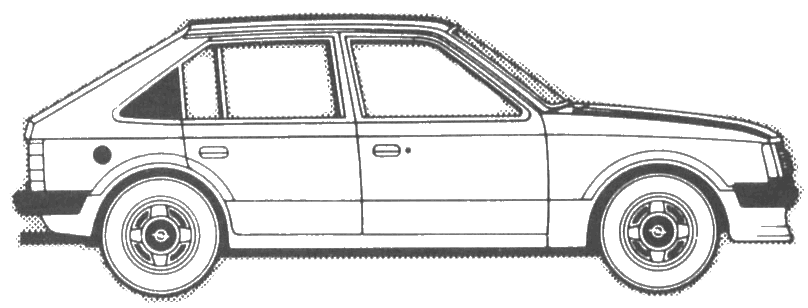 Кола Opel Kadett 1.3s 