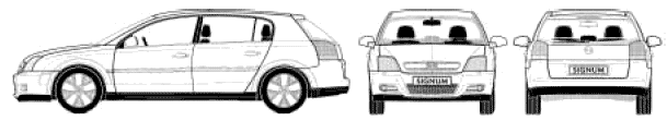 Bil Opel Signum 2005 