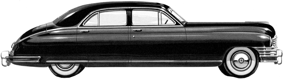 Bil Packard Deluxe Super Eight Touring Sedan 1948