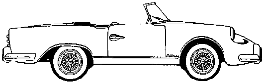 Bil DB Panhard HBR-5 Convertible 1959
