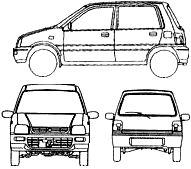 Bil Perodua Nippa 2001