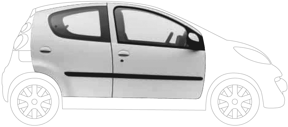 Bil Peugeot 1007 5-Door 2005