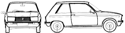 Bil Peugeot 104 ZS 
