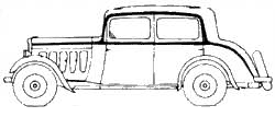 Auto  Peugeot 301C Berline FC3 1932