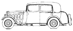 Auto  Peugeot 301C Berline N7S 1932