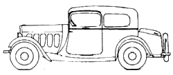 Bil Peugeot 301C Coach BV2 1932