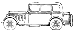 Bil Peugeot 301C Limousine N3S 1932