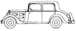 Bil Peugeot 301CR Berline Tourisme FC4 1933 
