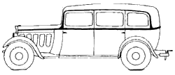 Bil Peugeot 301L Limousine Commerciale N7C 1933