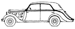 Auto  Peugeot 301LR Berline Profilie NP5 1933