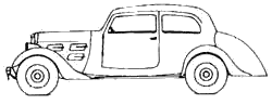 Auto  Peugeot 301LR Coach Profile BV5 1933