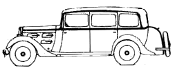 Auto  Peugeot 301LR Limousine Familiale N8F 1933 