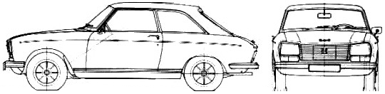 Bil Peugeot 304 Coupe