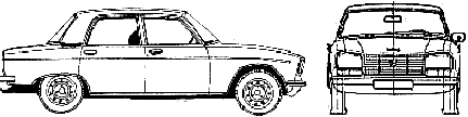 Bil Peugeot 304 
