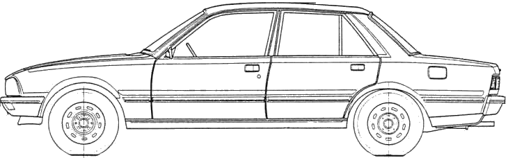 Bil Peugeot 505SR 1979 