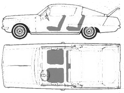 Bil Plymouth Barracuda 1964