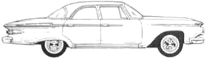 Bil Plymouth Belvedere Sedan 1961 