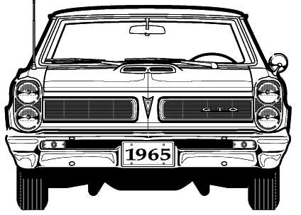 Кола Pontiac GTO 1965