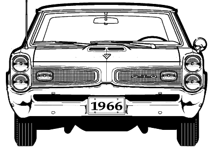 Кола Pontiac GTO 1966