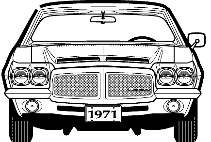 Кола Pontiac GTO 1971