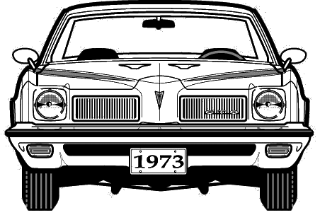 Кола Pontiac GTO 1973