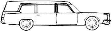 Кола Pontiac Superior Hearse 1972